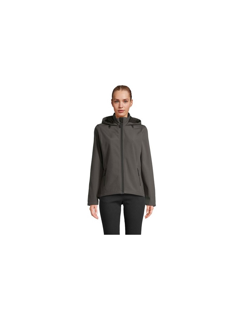 RACE HOODED WOMEN VESTE