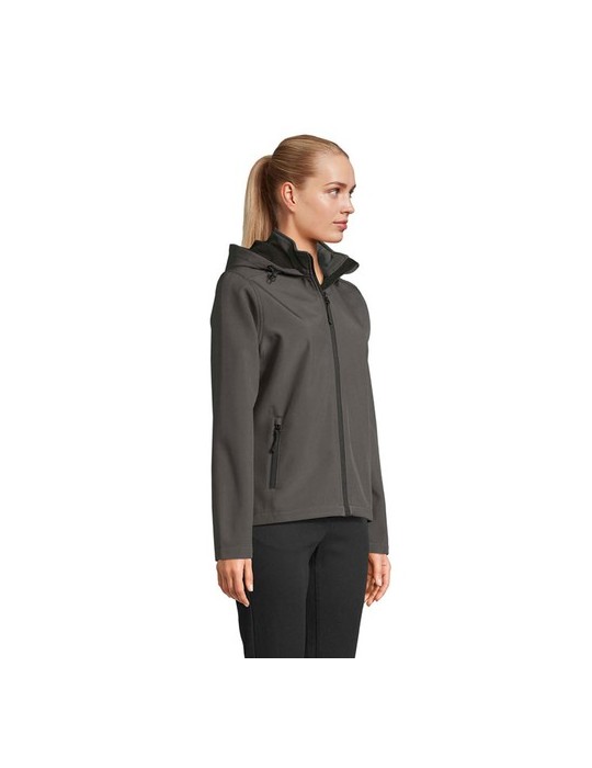 RACE HOODED WOMEN VESTE