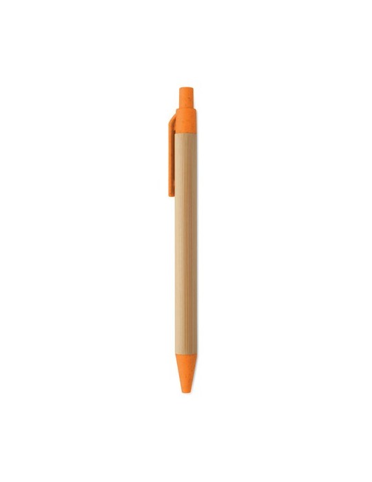 ITEA COLOUR Stylo à bille en bambou