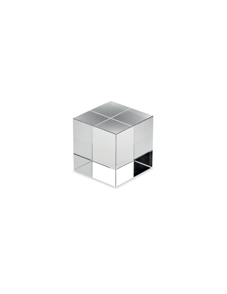 KUBEWARD Trophée en verre Cube