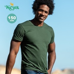 T-Shirt Adulte Personnalisé Couleur "keya" MC150 Matières : coton Taille textile : L Couleurs : vert 2