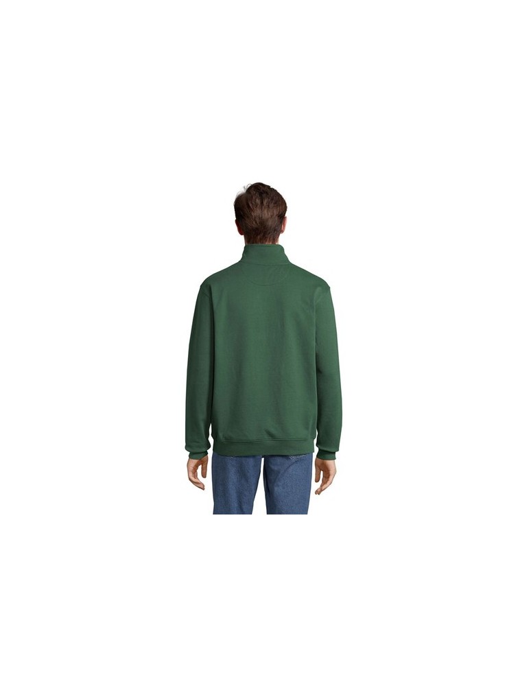 Sweat Zip Col Confortable et Éthique Personnalisé - Conrad pas cher