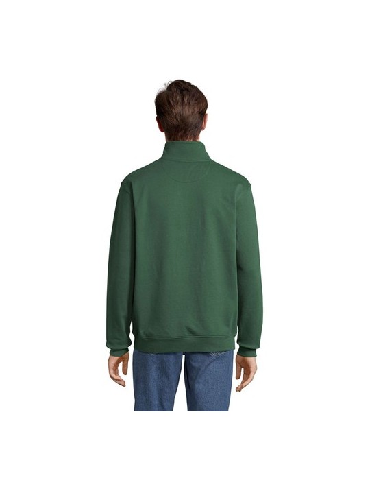 Sweat Zip Col Confortable et Éthique Personnalisé - Conrad pas cher