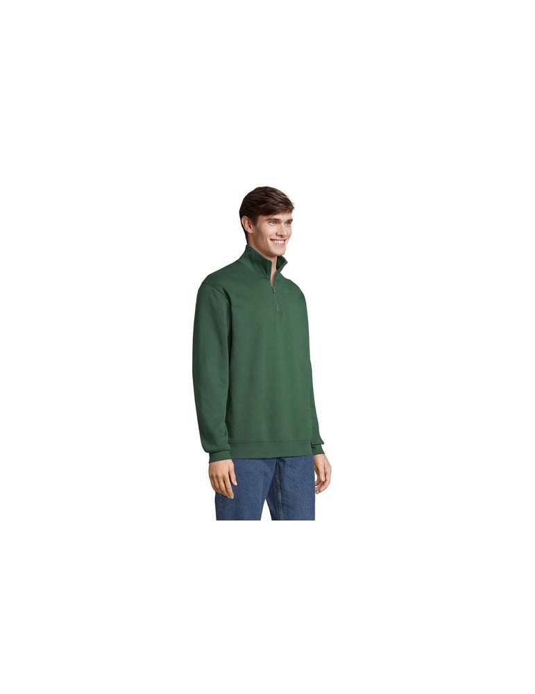 Sweat Zip Col Confortable et Éthique Personnalisé - Conrad pas cher