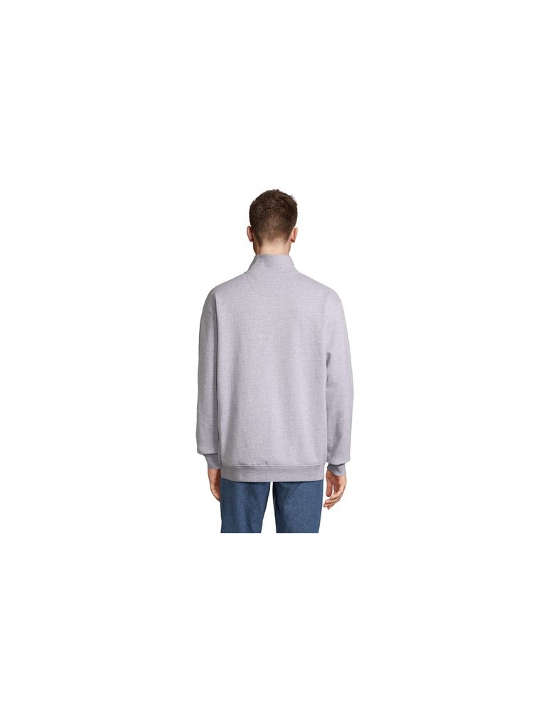 Sweat Zip Col Confortable et Éthique Personnalisé - Conrad pas cher