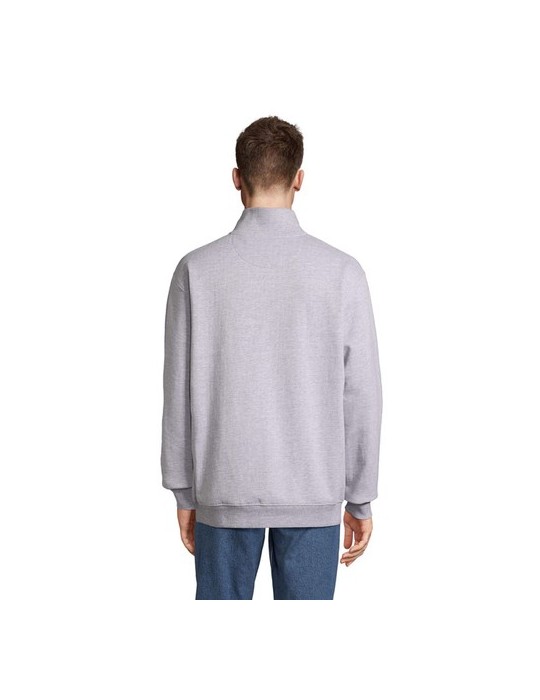 Sweat Zip Col Confortable et Éthique Personnalisé - Conrad pas cher