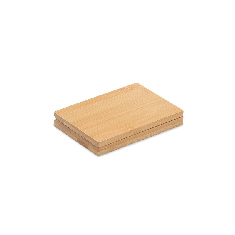 Set de manucure personnalisable élégant et précis pas cher - SEWA Matières : bambou Couleurs : bois cadeau entreprise pas cher