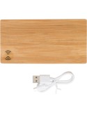 Power bank en bambou 6 000mAh - Walter