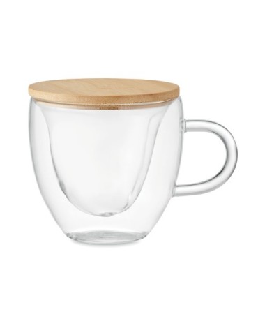 Tasse en Borosilicate Double Paroi Personnalisée | Élégance et Fonctionnalité