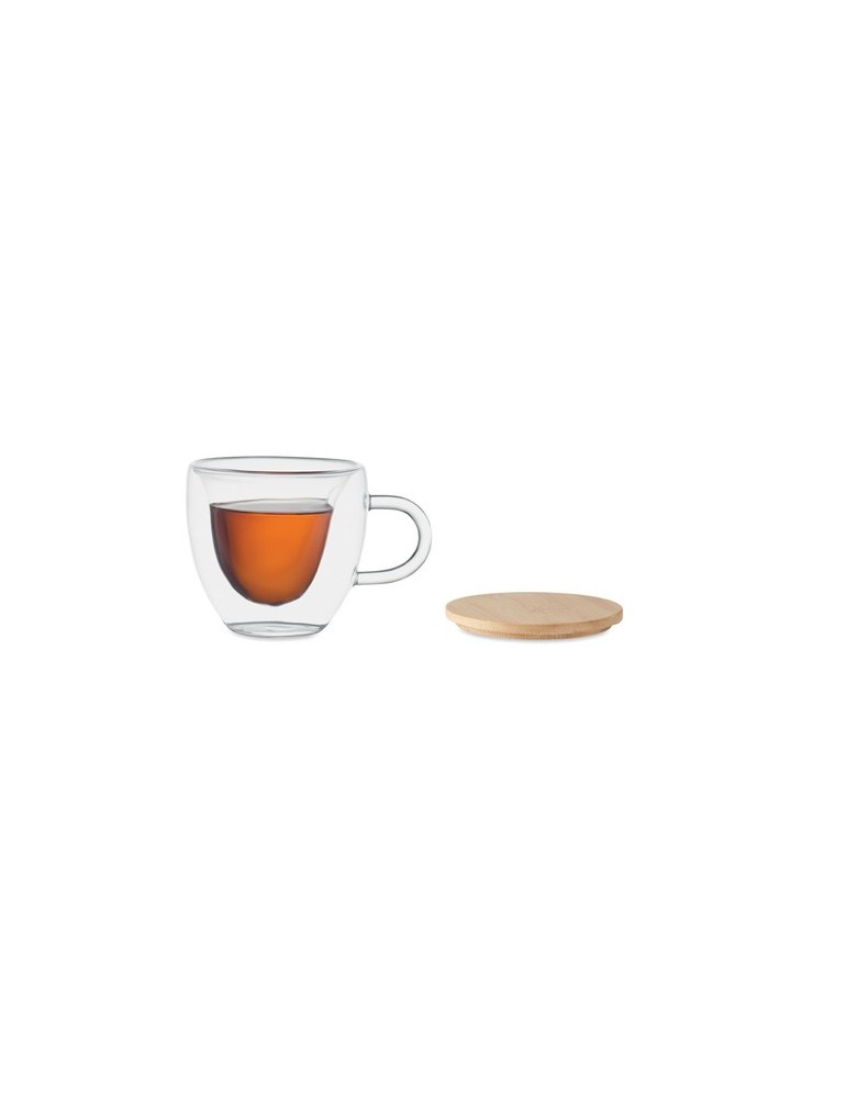 Tasse en Borosilicate Double Paroi Personnalisée | Élégance et Fonctionnalité