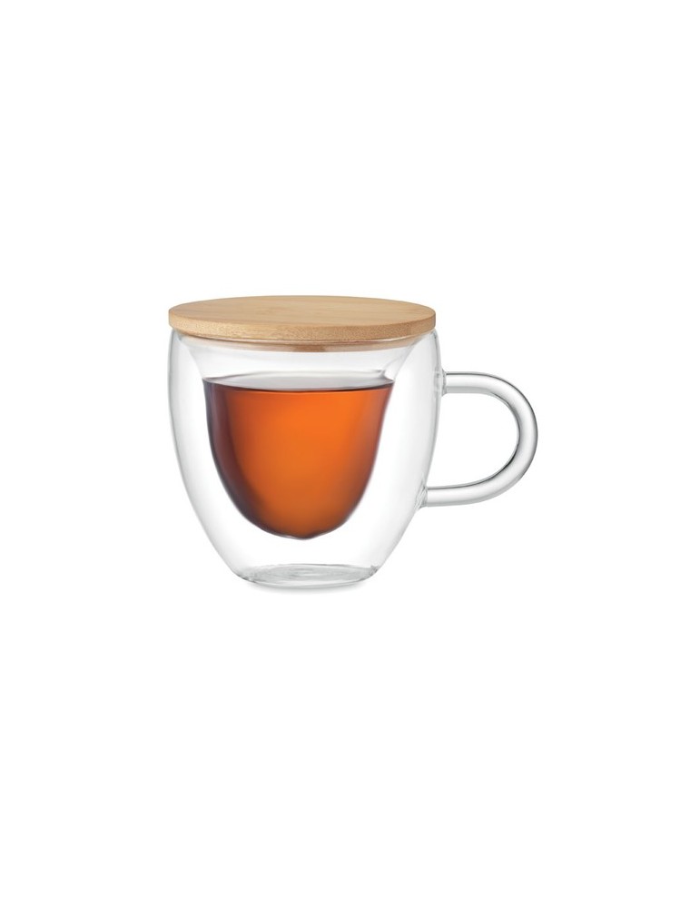 Tasse en Borosilicate Double Paroi Personnalisée | Élégance et Fonctionnalité