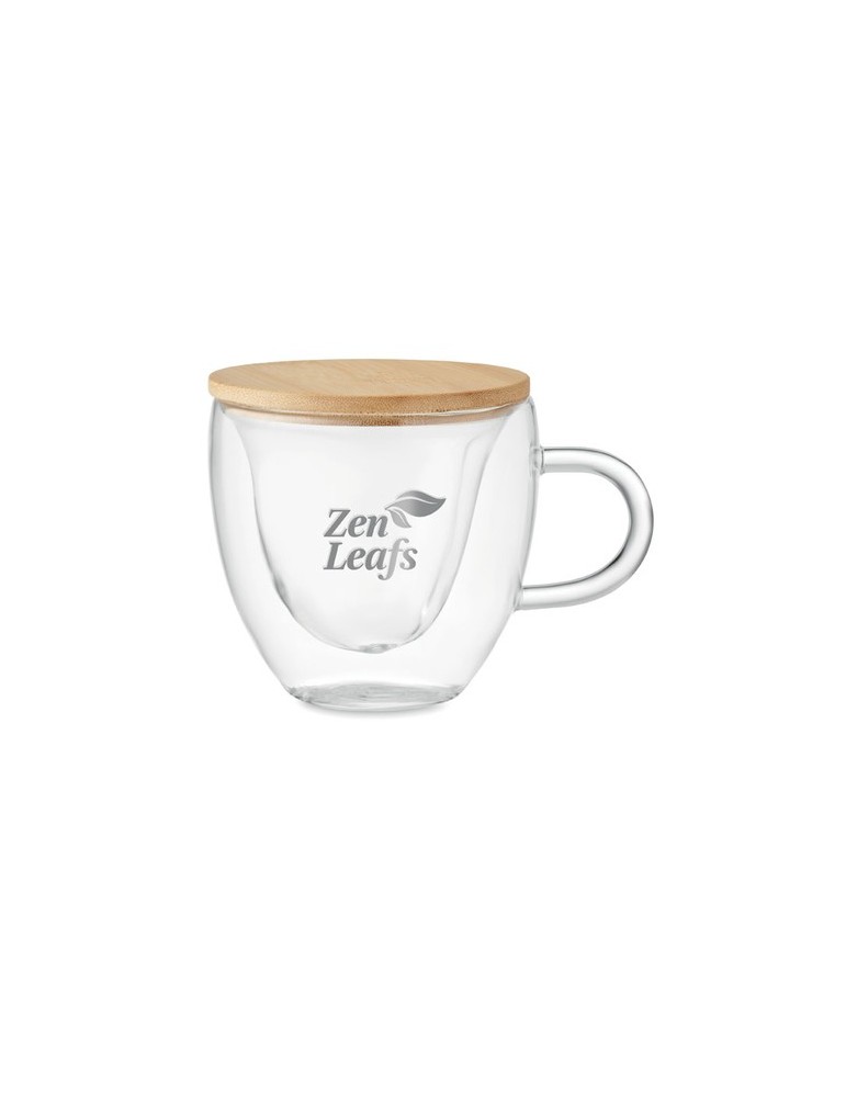 Tasse en Borosilicate Double Paroi Personnalisée | Élégance et Fonctionnalité