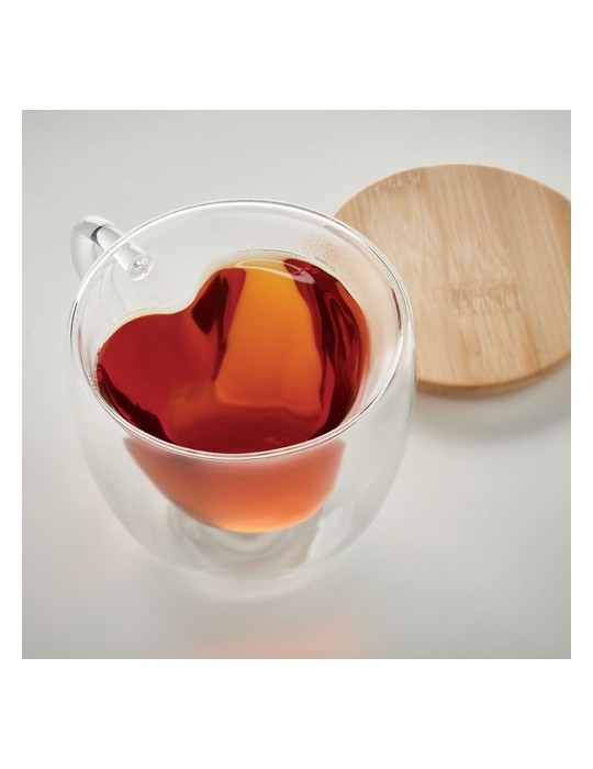 Tasse en Borosilicate Double Paroi Personnalisée | Élégance et Fonctionnalité