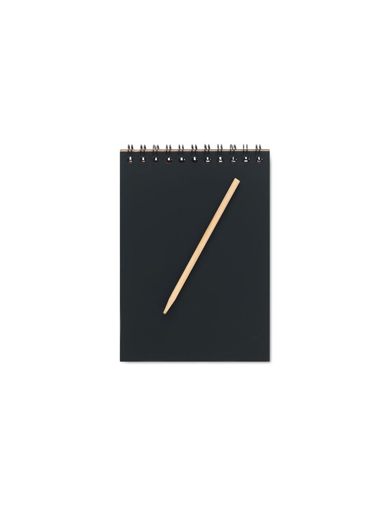 Carnet à Gratter Personnalisable - BLACK