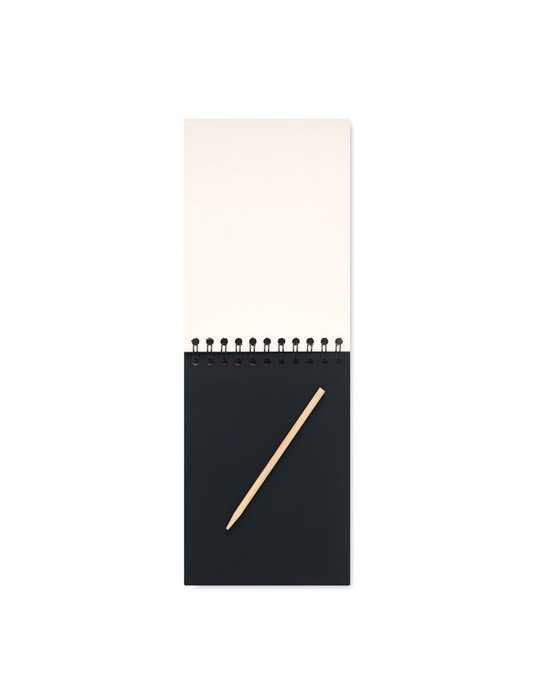 Carnet à Gratter Personnalisable - BLACK
