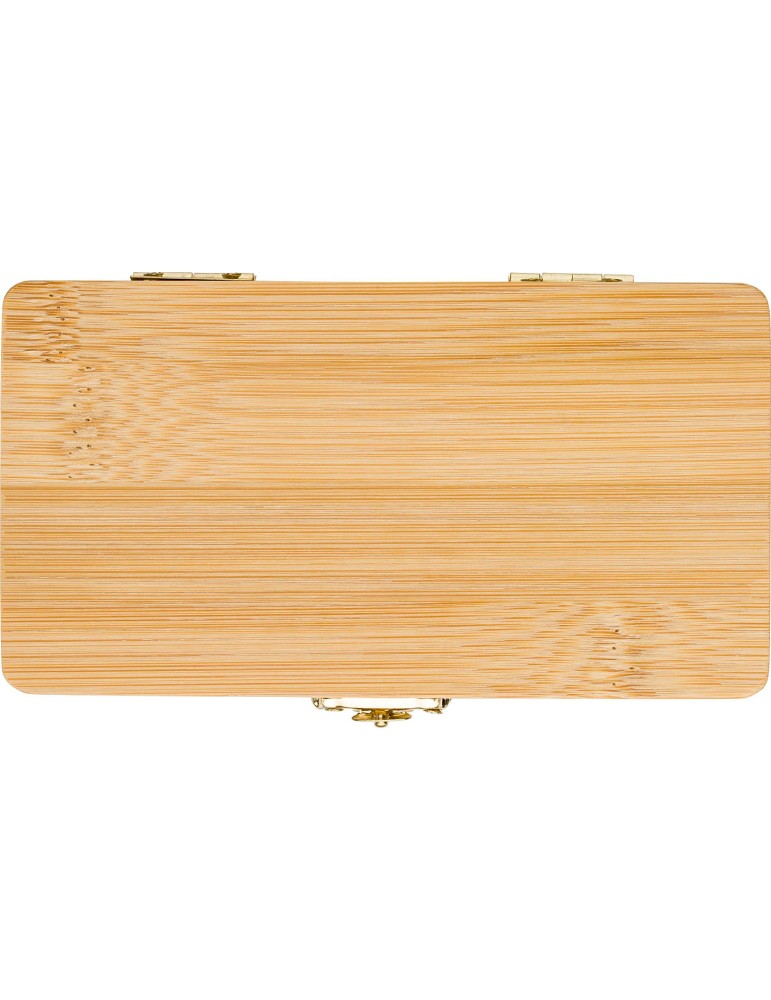 Boîte à outils personnalisée - Cadeau d'entreprise en bambou
