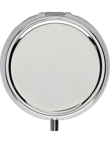 Boîte à pilules personnalisée - Pratique Metal Zara pas cher