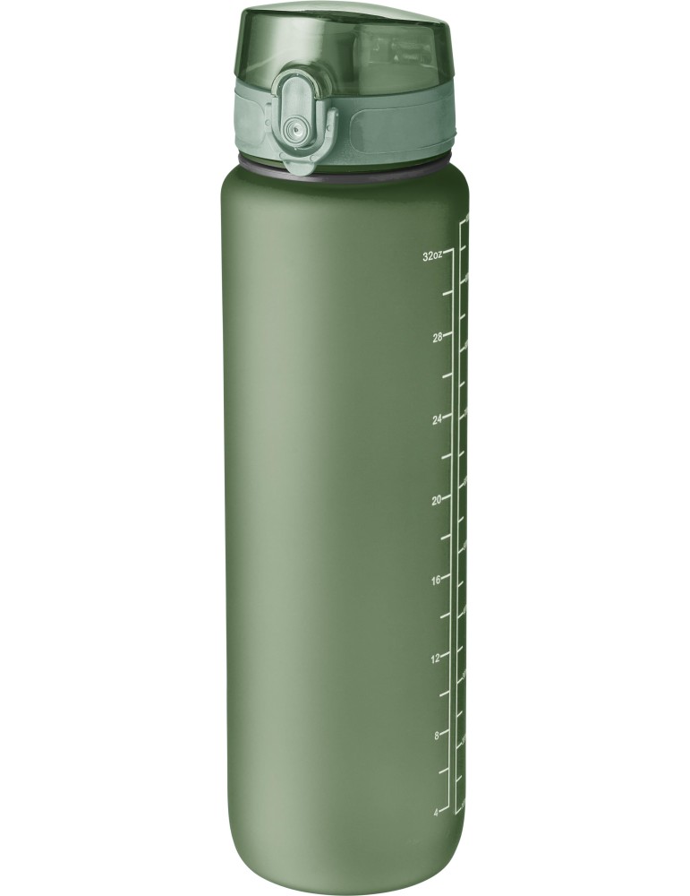 Gourde en rPET touché gomme 1000 ml Personnalisée - Pas cher