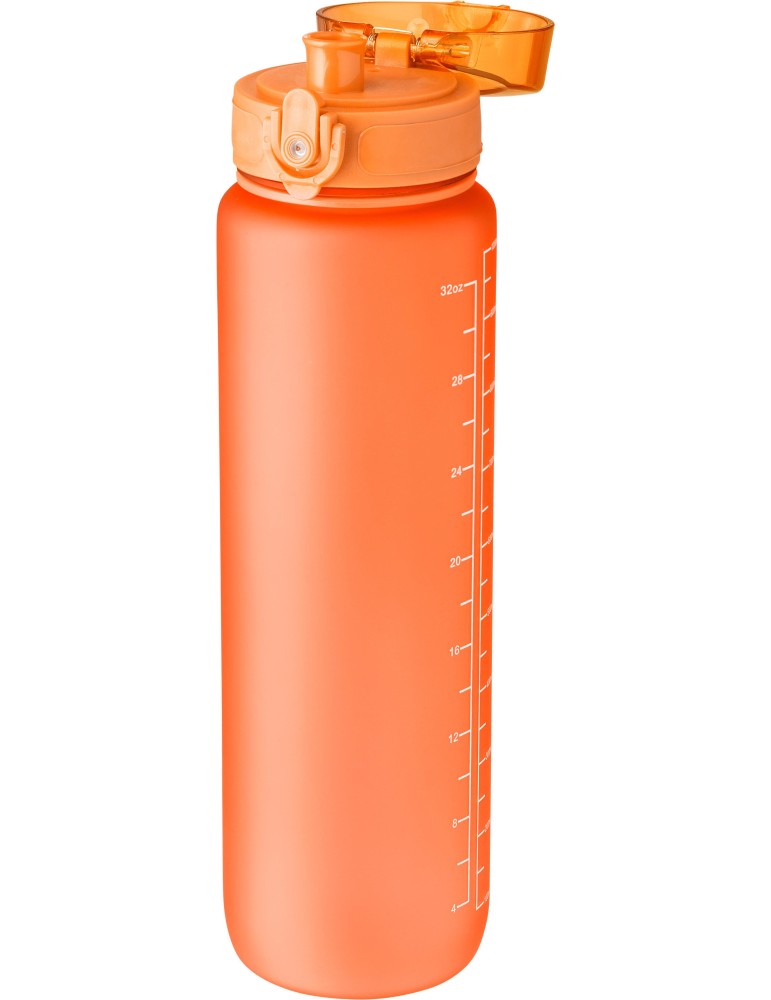 Gourde en rPET touché gomme 1000 ml Personnalisée - Pas cher