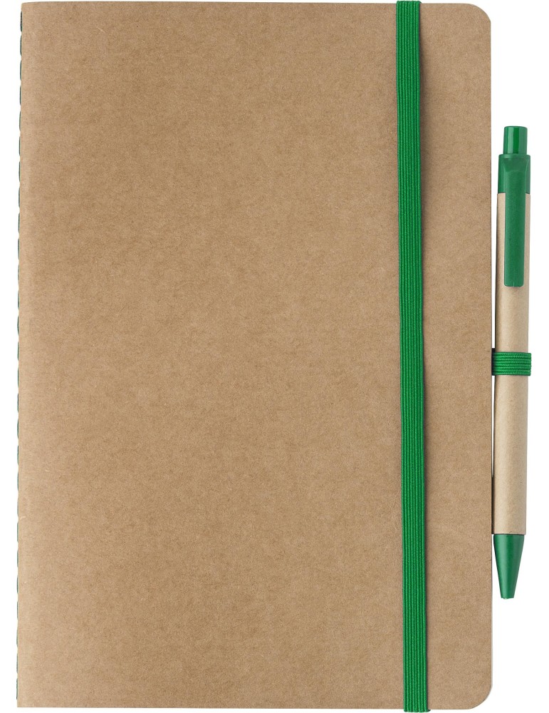 Carnet A5 Recyclé et Pratique Personnalisé - Theodore