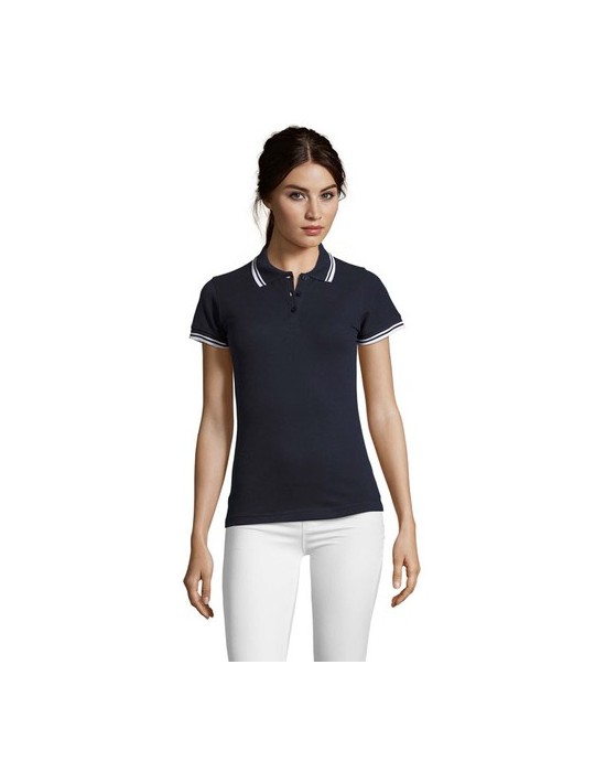 Polo Personnalisable 100% Coton - Femme Pasadena