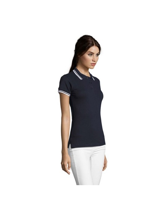 Polo Personnalisable 100% Coton - Femme Pasadena
