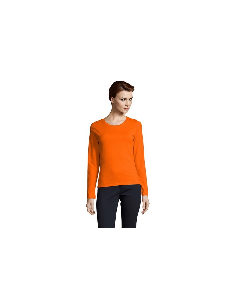 T-shirt Femme Élégant et Confortable Personnalisé pas cher - IMPERIAL LSL