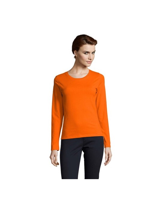 T-shirt Femme Élégant et Confortable Personnalisé pas cher - IMPERIAL LSL
