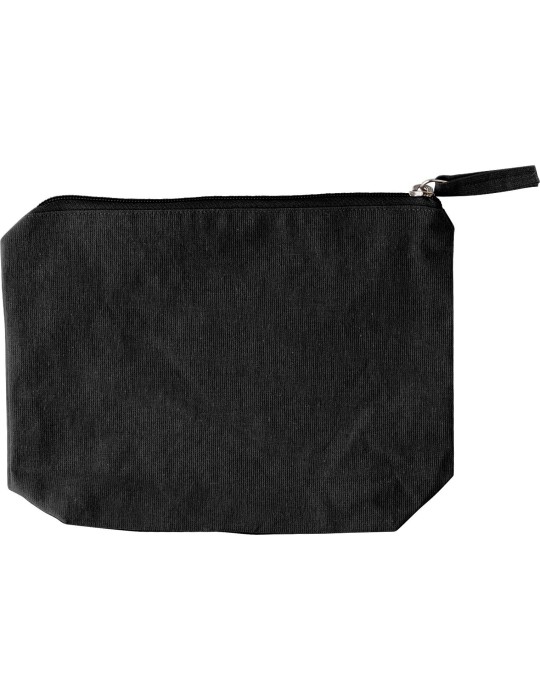 Trousse de maquillage personnalisée en coton recyclé Cressida pas cher