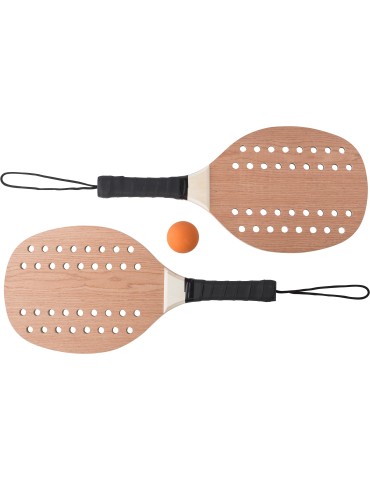 Raquettes de Tennis en Bois de Rose Personnalisées pas cher - Sergio