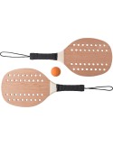 Raquettes de Tennis en Bois de Rose Personnalisées pas cher - Sergio