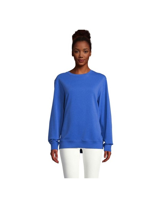 Sweat Unisexe - Coton Bio et Polyester Recyclé Personnalisé COMET pas cher