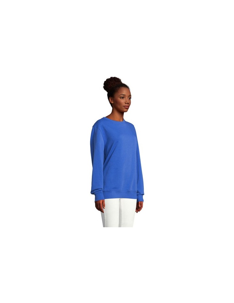 Sweat Unisexe - Coton Bio et Polyester Recyclé Personnalisé COMET pas cher