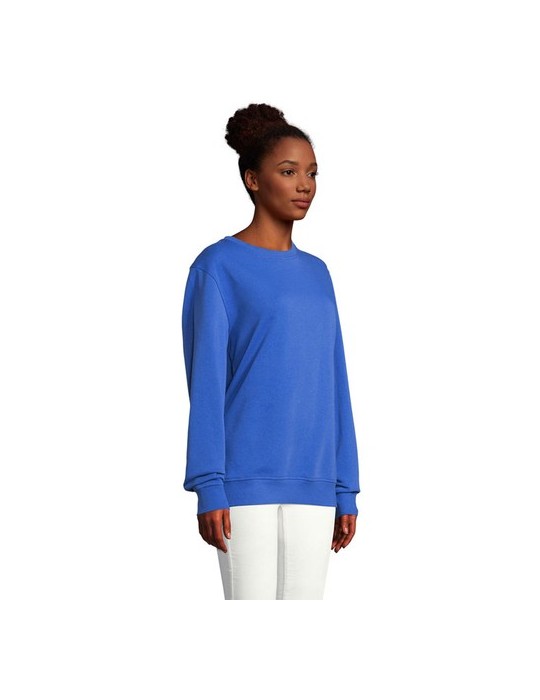 Sweat Unisexe - Coton Bio et Polyester Recyclé Personnalisé COMET pas cher