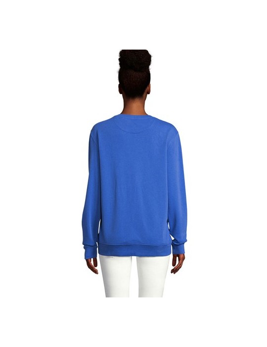 Sweat Unisexe - Coton Bio et Polyester Recyclé Personnalisé COMET pas cher