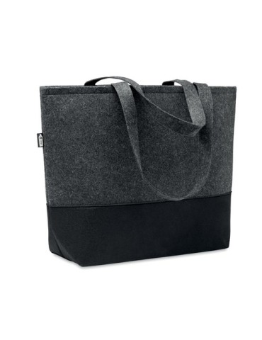Sac shopping  en feutre RPET personnalisée pas cher