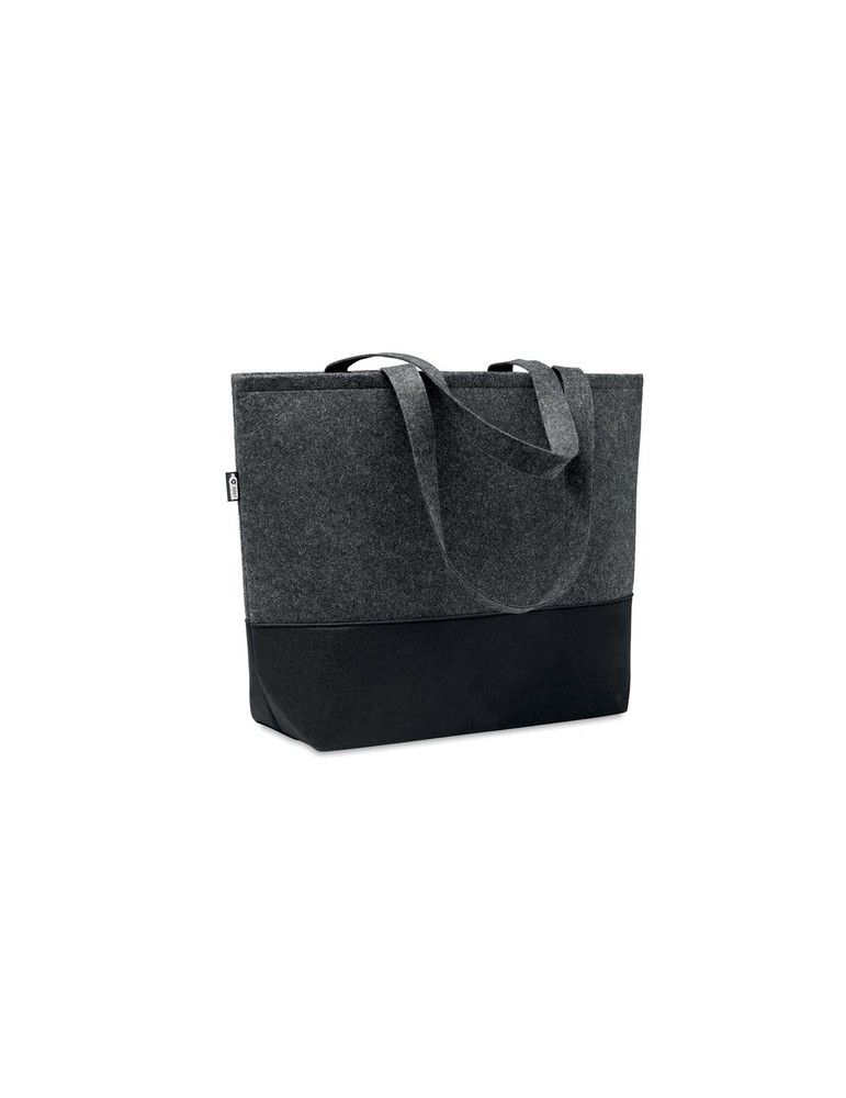 Sac shopping  en feutre RPET personnalisée pas cher