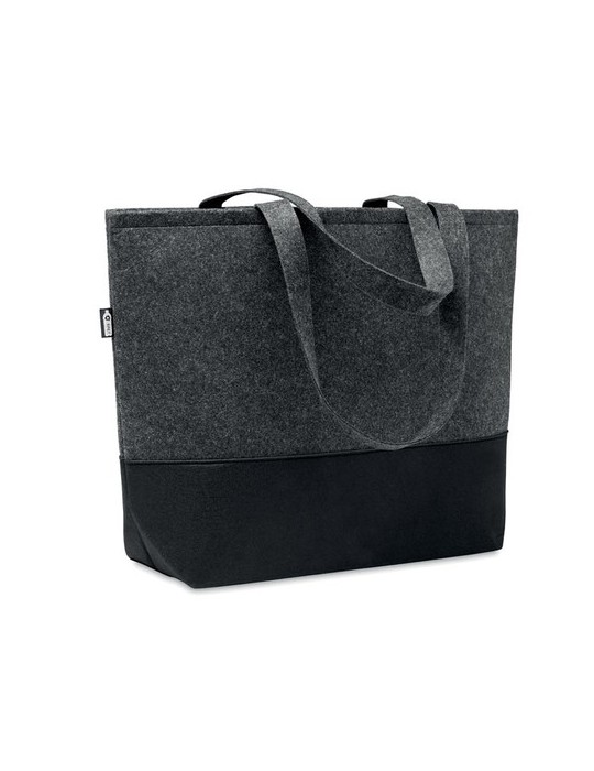Sac shopping  en feutre RPET personnalisée pas cher
