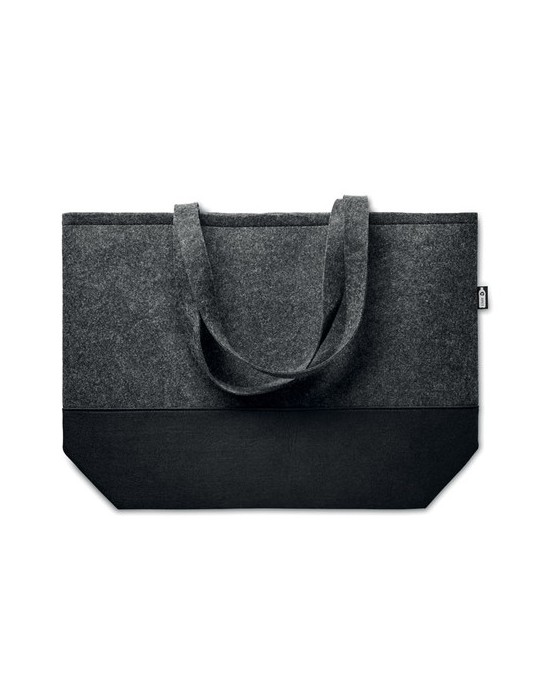 Sac shopping  en feutre RPET personnalisée pas cher