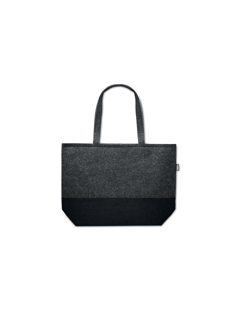 Sac shopping  en feutre RPET personnalisée pas cher