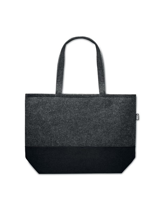 Sac shopping  en feutre RPET personnalisée pas cher