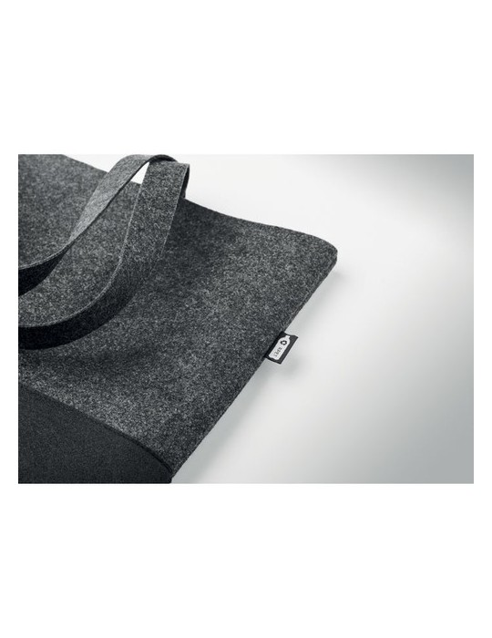 Sac shopping  en feutre RPET personnalisée pas cher