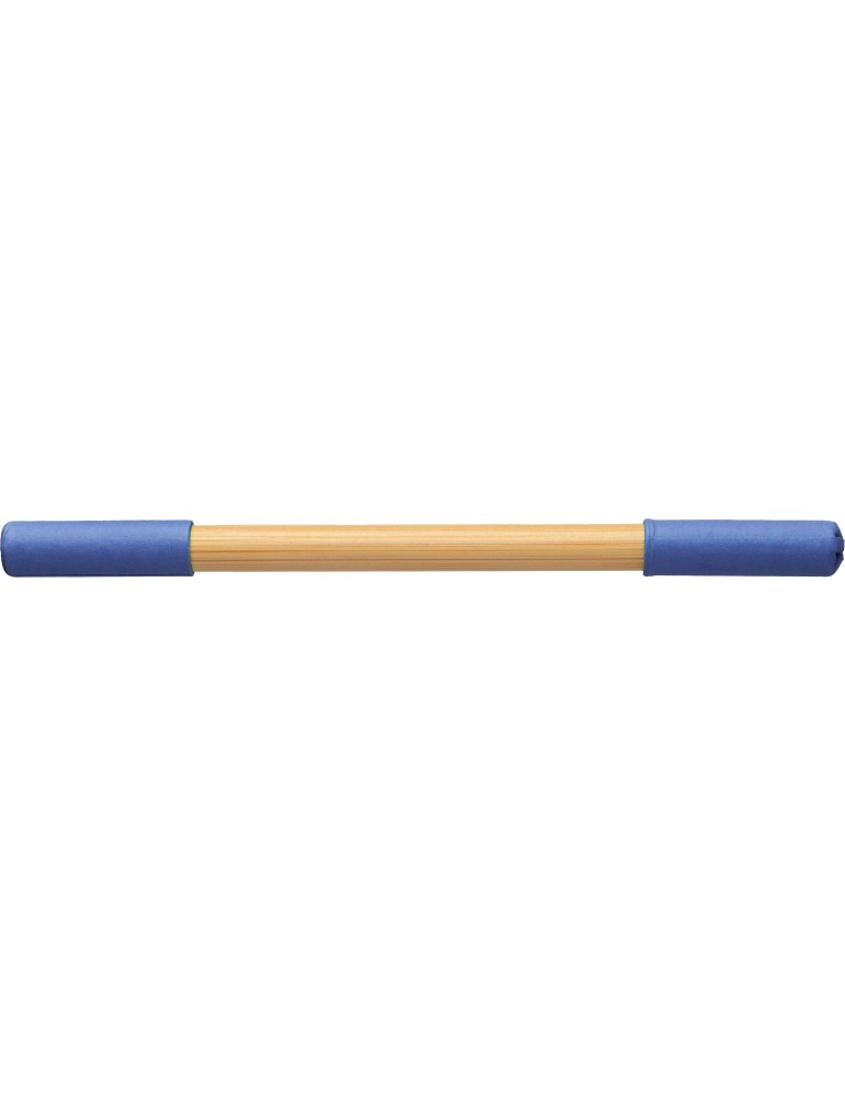 Crayon et Stylo en Bambou - Pratique Personnalisée pas cher