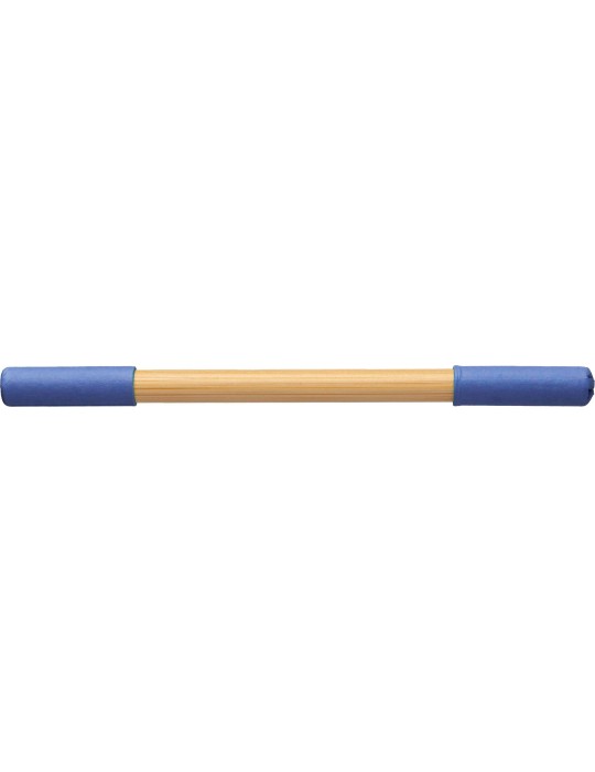 Crayon et Stylo en Bambou - Pratique Personnalisée pas cher