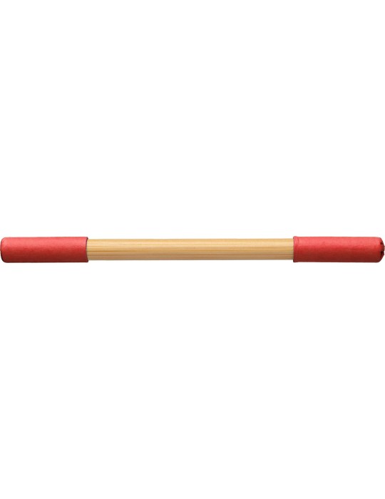 Crayon et Stylo en Bambou - Pratique Personnalisée pas cher