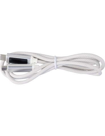 Câble de charge nylon 100W personnalisé Gerd | Objets Publicitaires
