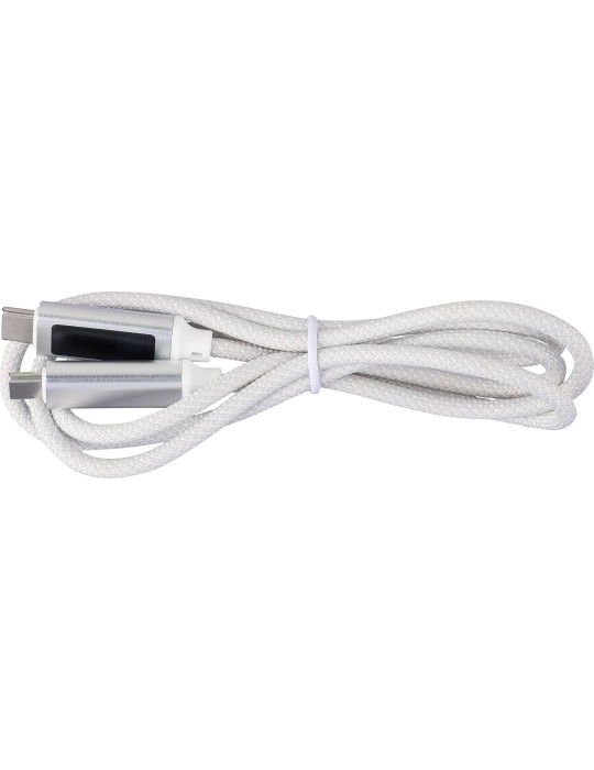 Câble de charge nylon 100W personnalisé Gerd | Objets Publicitaires