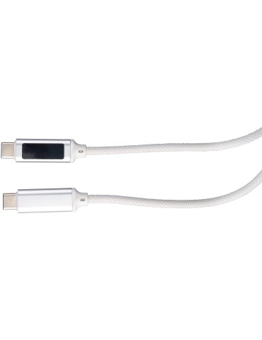 Câble de charge nylon 100W personnalisé Gerd | Objets Publicitaires 2
