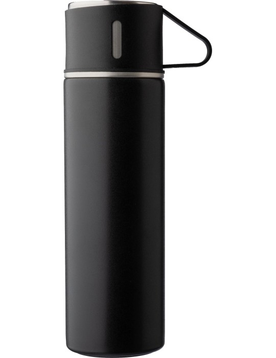 Set personnalisé d’une bouteille isotherme et deux tasses Herbert pas cher