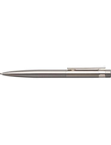 Stylo bille twist personnalisé en acier inoxydable recyclé Hannelore pas cher
